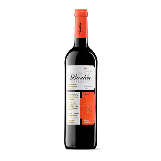 Vino tinto "Bordón Crianza"