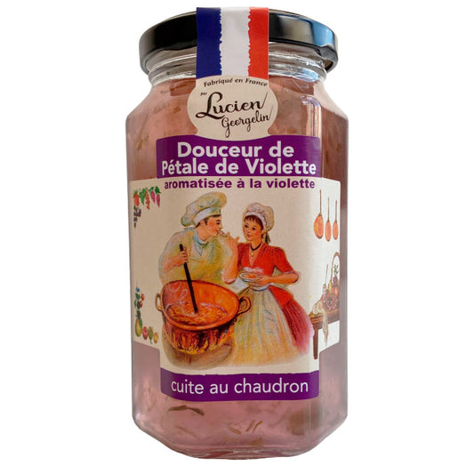 Confiture de pétales de violette