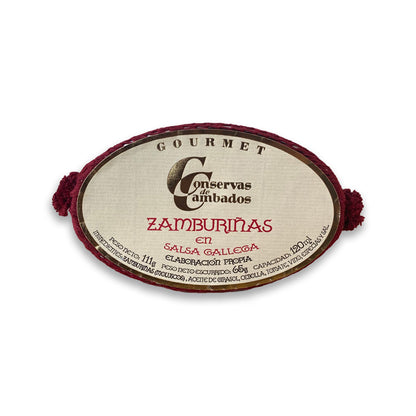 Zamburiñas en salsa gallega Cambados
